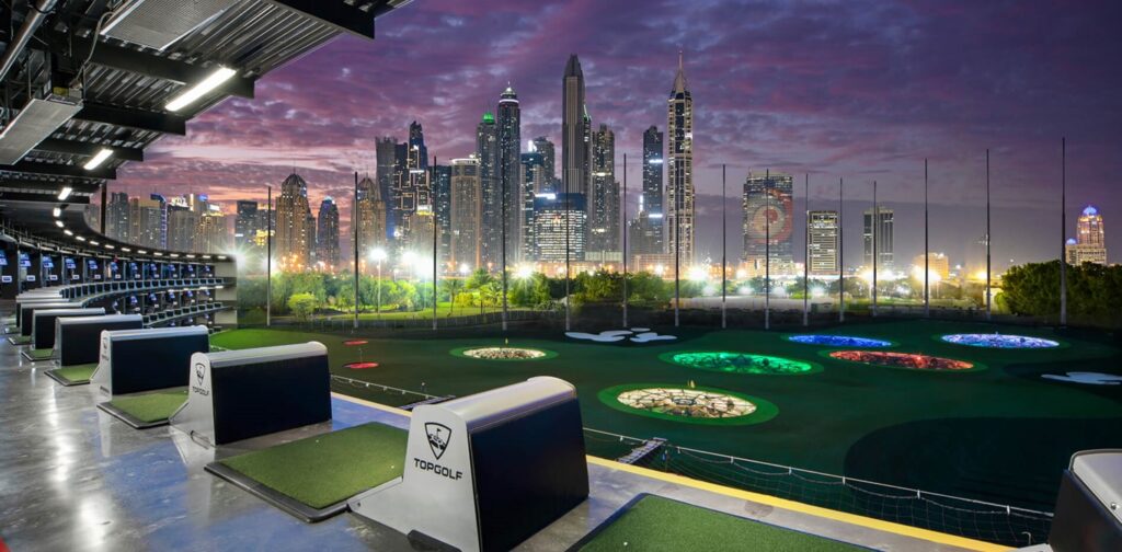 Dubai city skyline